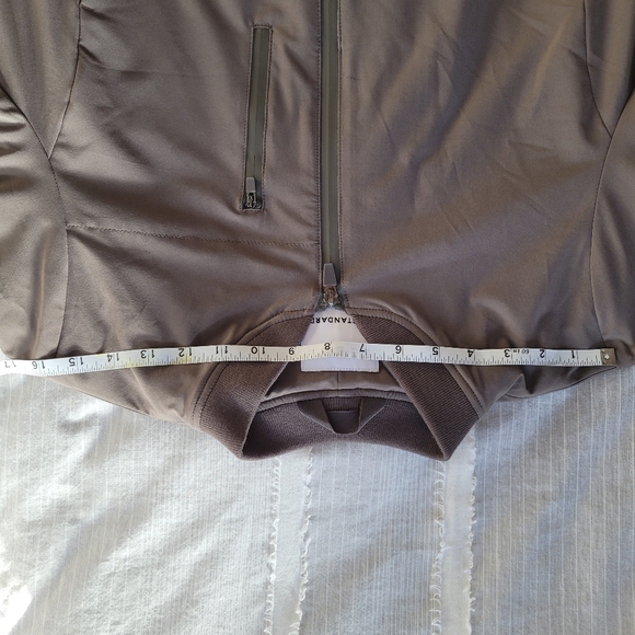 NWOT Banana Republic Windbreaker Bomber Taupe/Gray (Medium) - Picture 6 of 7